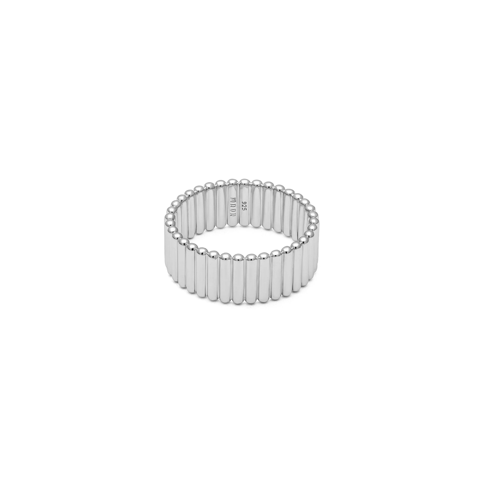 CAPSULE RING | 9MM | STERLING SILVER
