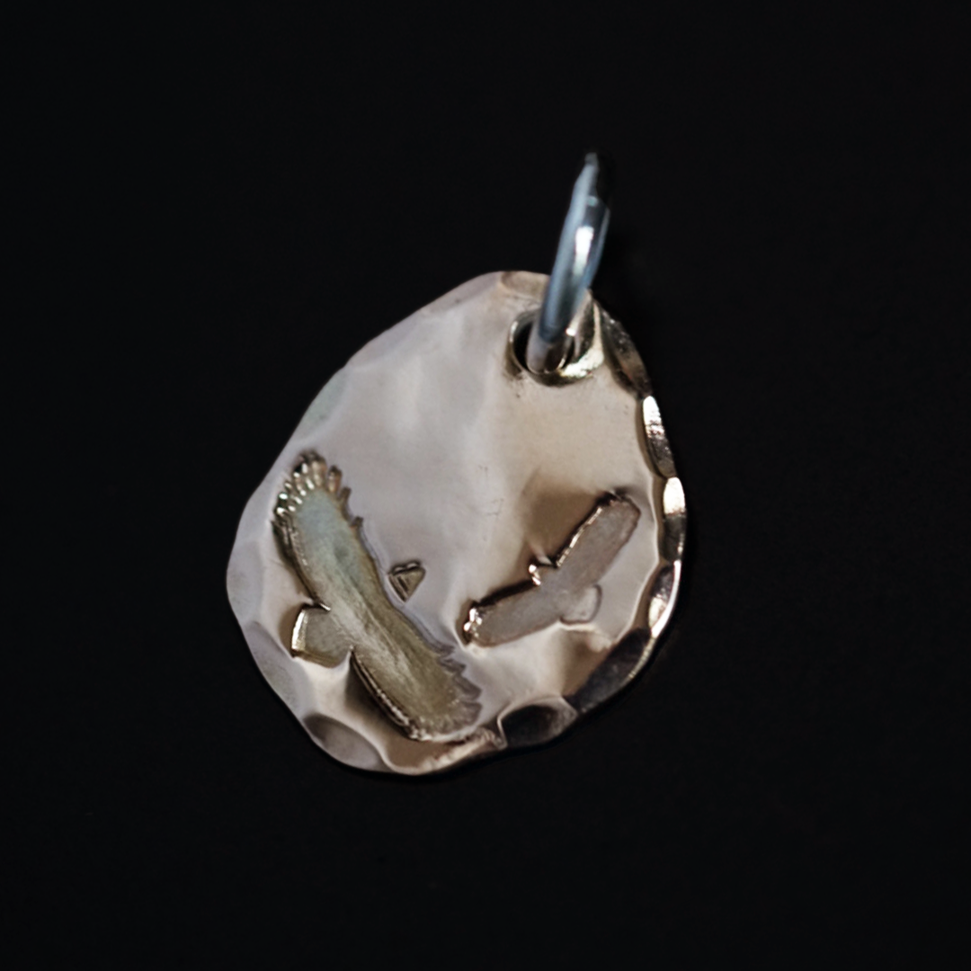 Albatory 18K Rose Gold Eagle Metal