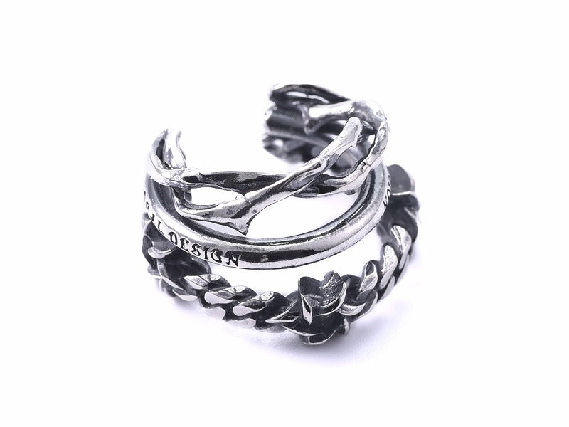 Deal Design Three Chain Ear Cuff Type-B
