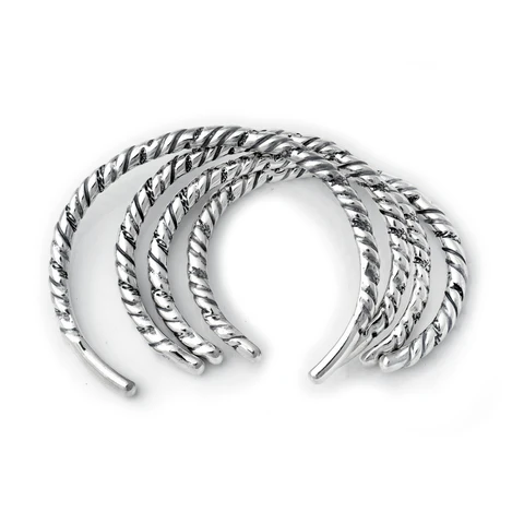 B606 BWL Bracelet - Twisted Wire Bangle (thin)