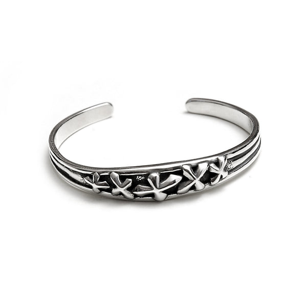 B530LC Men's Lucky Cross Bangle