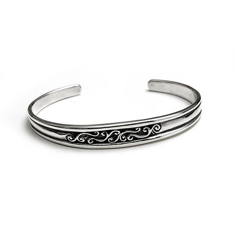 B530W Men's Wave Bangle