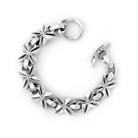 B611 Vintage Maltese Cross Bracelet