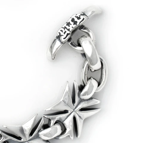 B611 Vintage Maltese Cross Bracelet