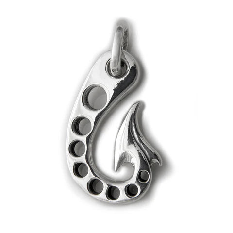 C309 Fish Hook Charm with Holes
