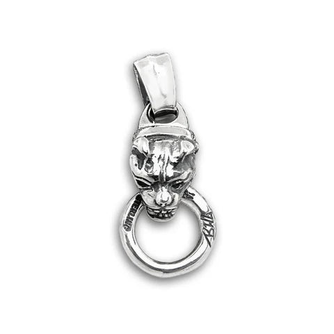 C353 Dog with Ring Charm