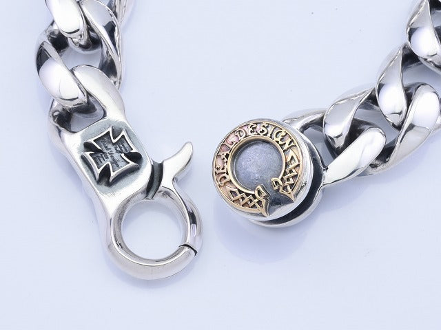 Classic chain bracelet: K18 combination