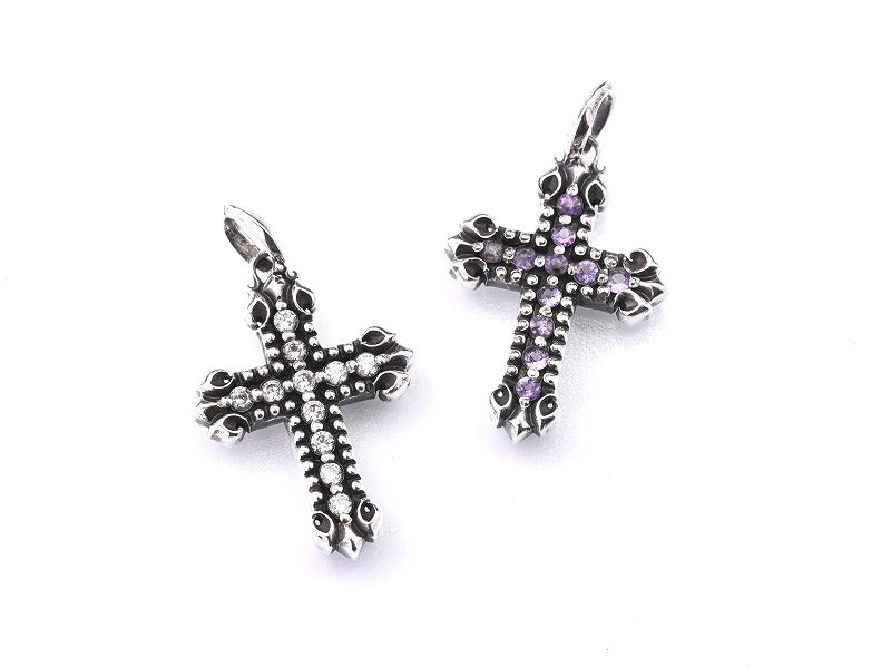 Lily End Cross Pendant