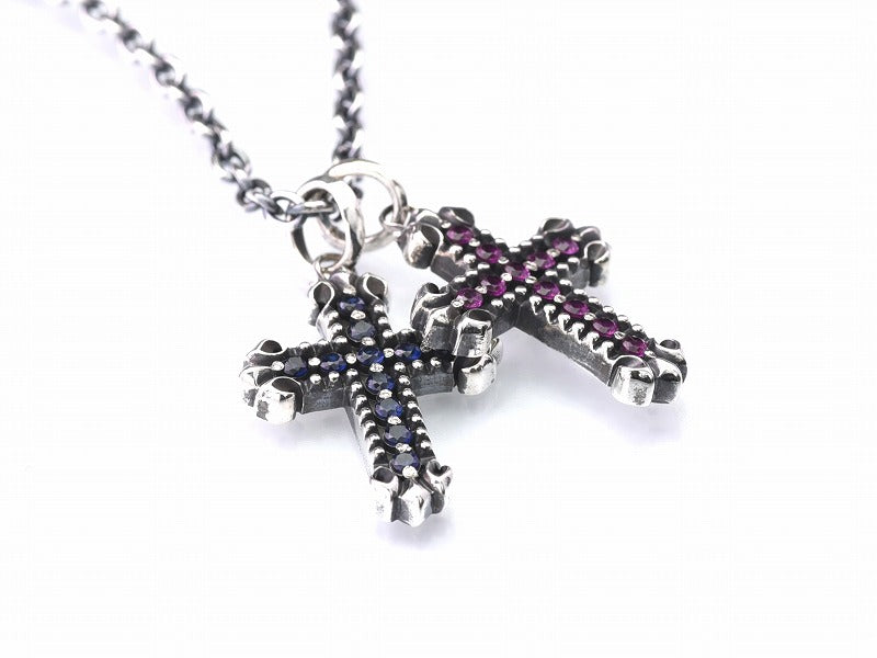 Lily End Cross Pendant