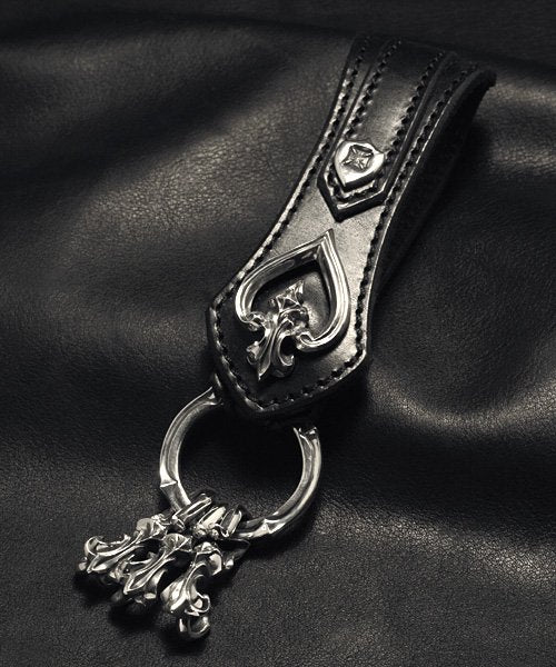 Loud Style Design L,S,D / Leather Key Chain / UGLK-003 1