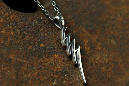 Mad Cult - 777 Lightning Charm Pendant with Chain_3