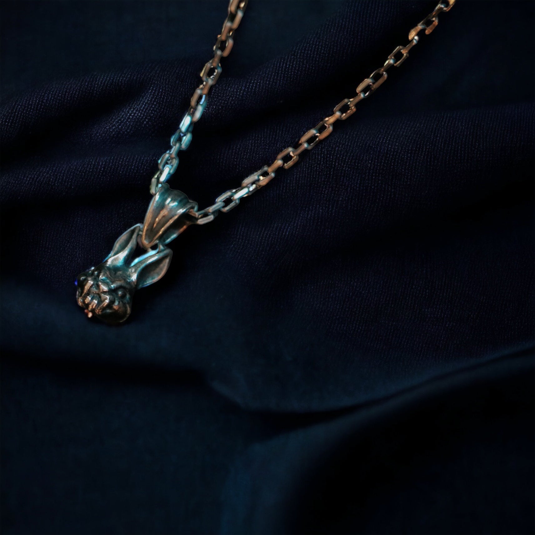 Mad Cult - Evil Rabbit Pendant w/ necklace_4
