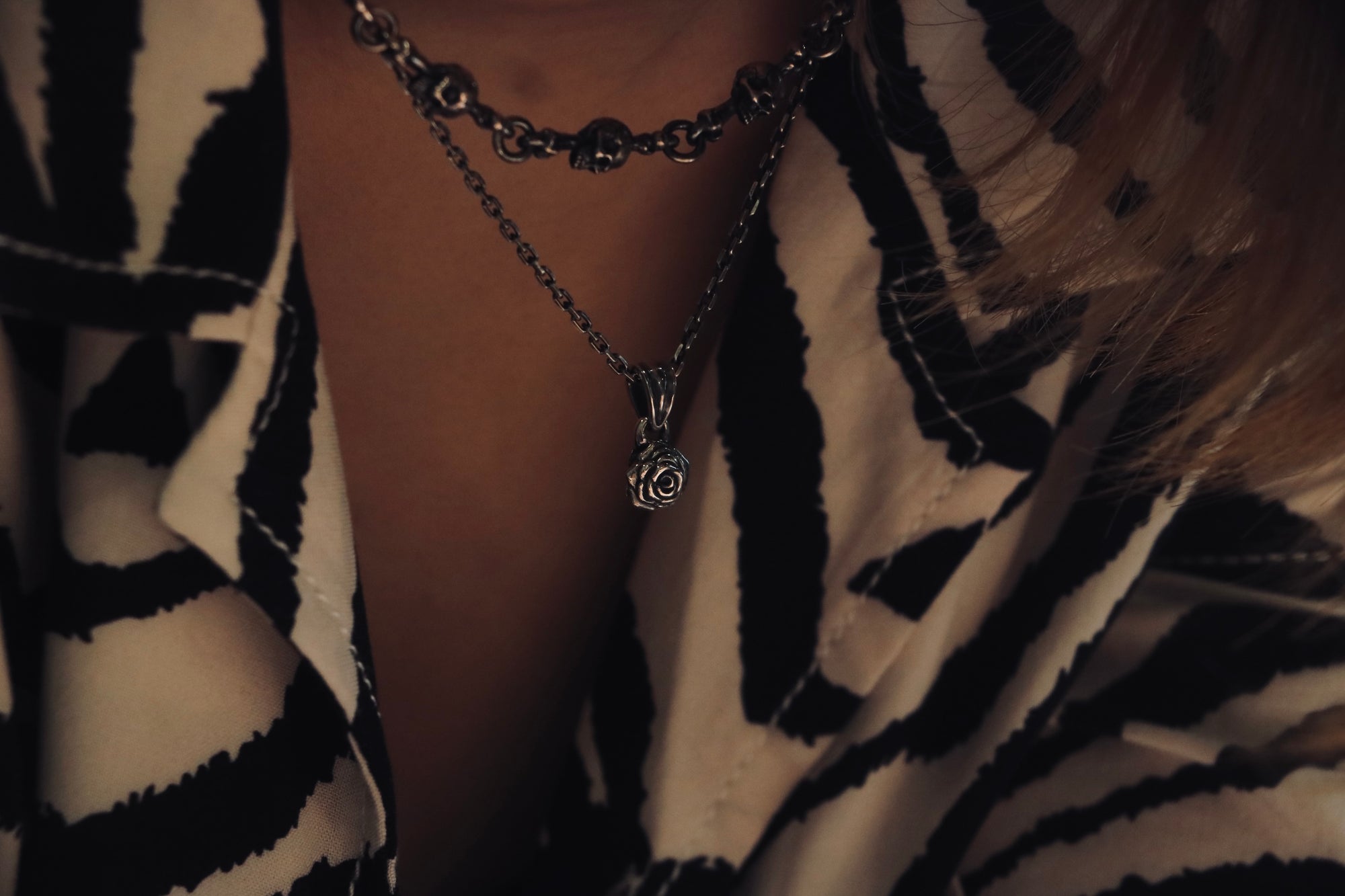 Mad Cult - Rose Pendant w/ Chain_3