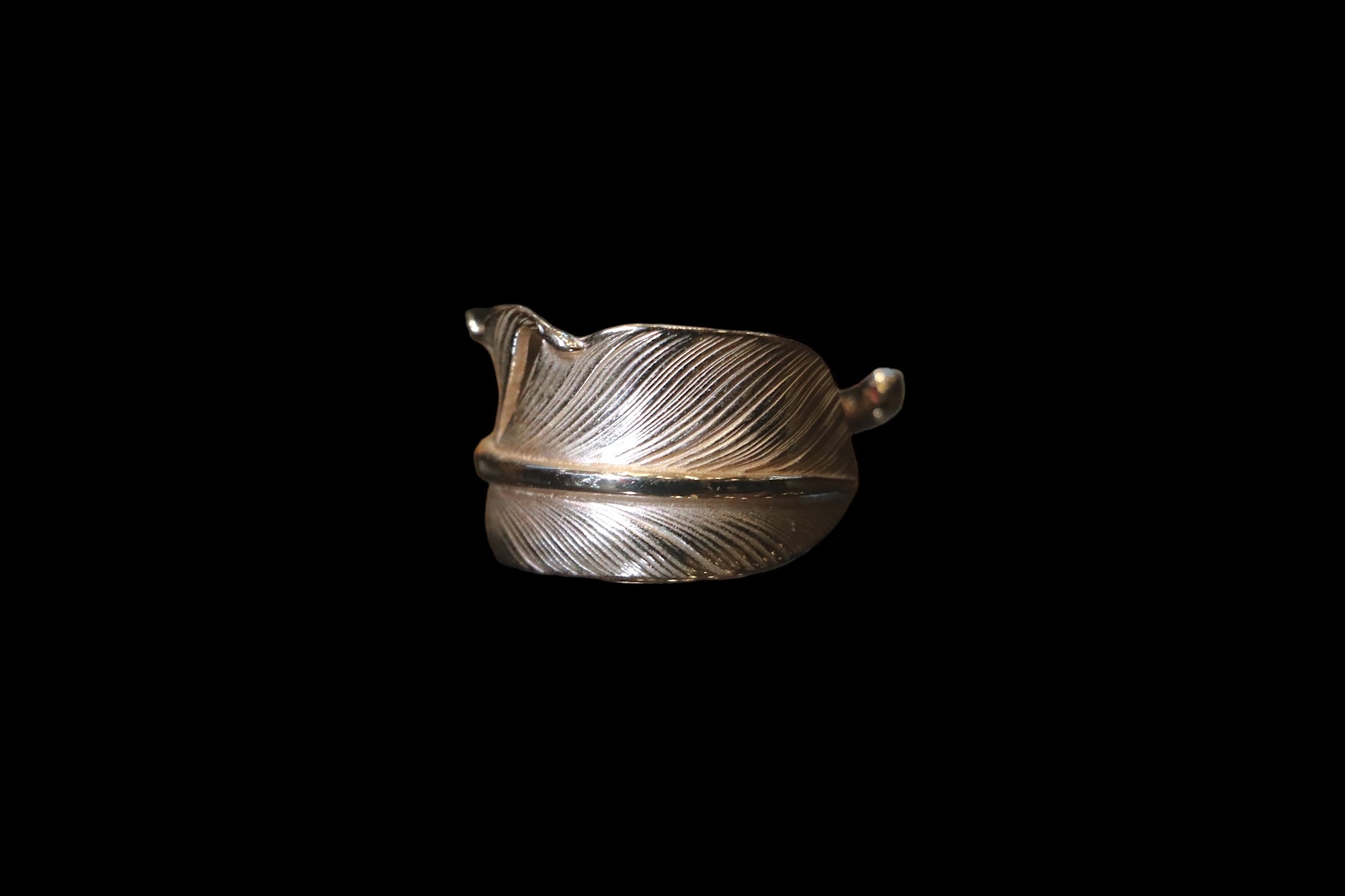 高瀬豪太 Sunshine Studio - 925 Silver Feather Ring L_3