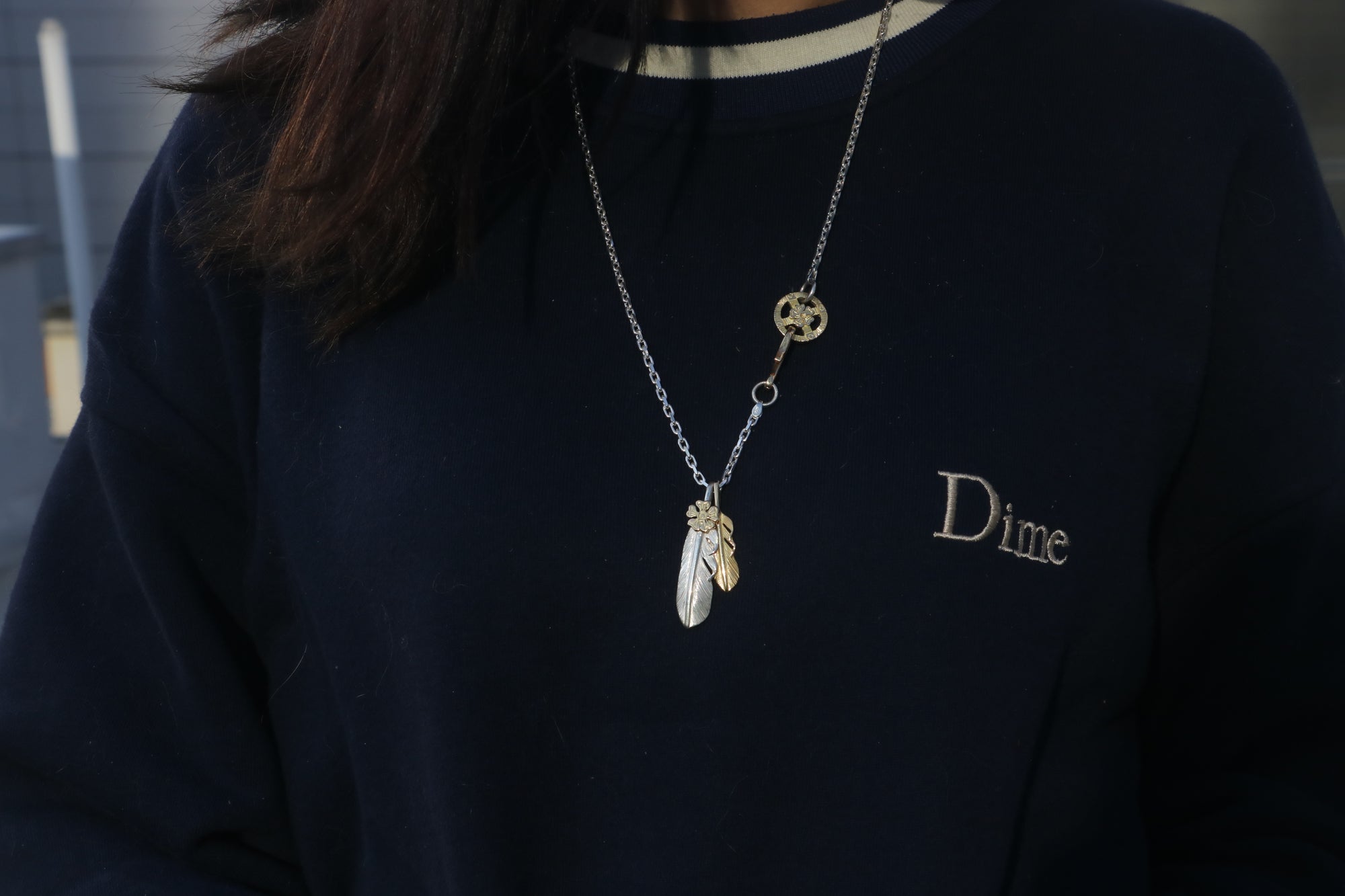 高瀬豪太 Sunshine Studio - 18K Hana Gold Wheel & Gold Hook Chain Set_2
