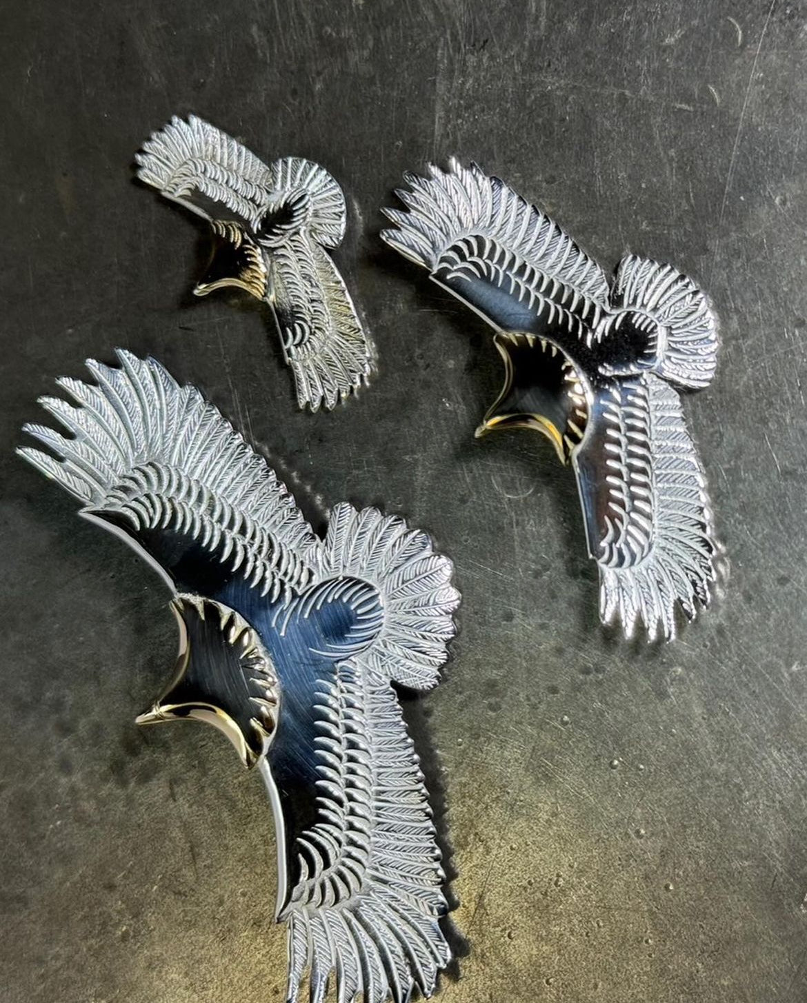 高瀬豪太 Sunshine Studio - 4CM Eagle Top Pendant_2