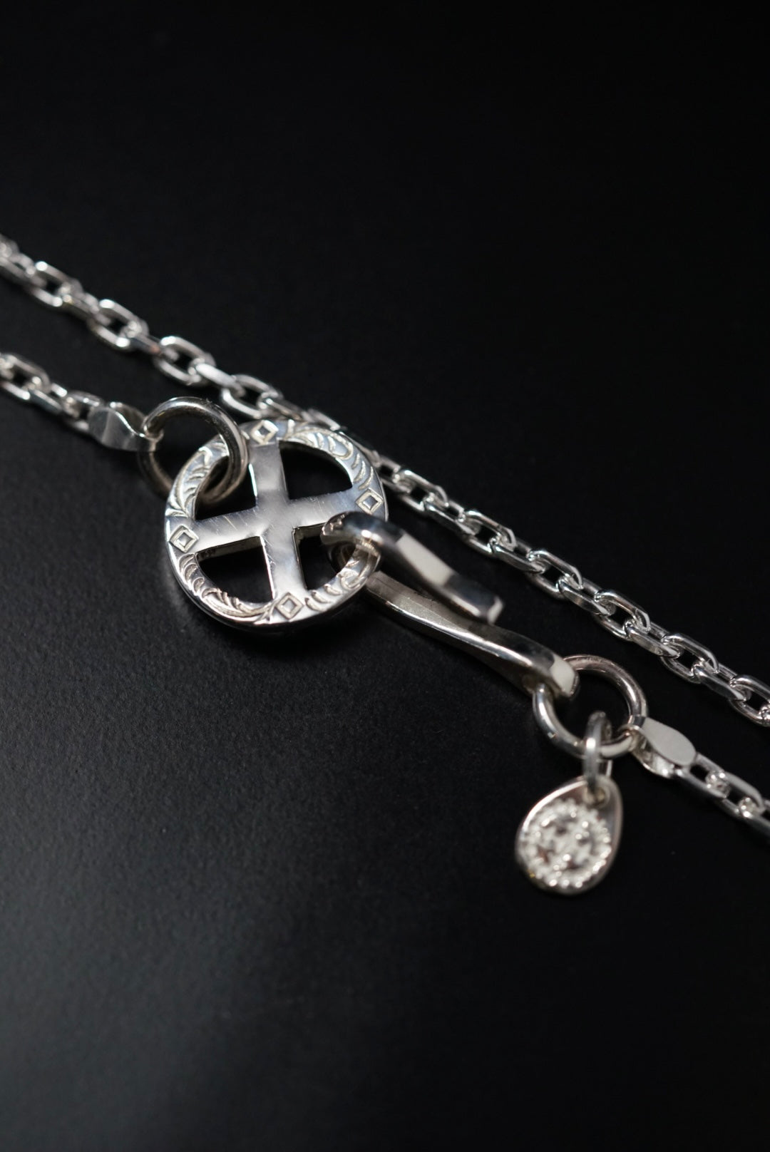高瀬豪太 Sunshine Studio - Silver Arabesque Wheel Chain Set_1