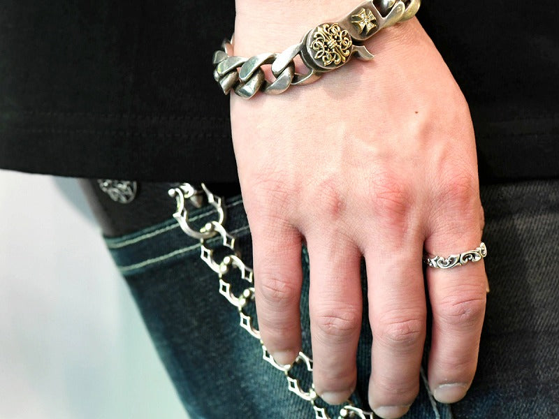 Deal Design Double Floral Ring set
