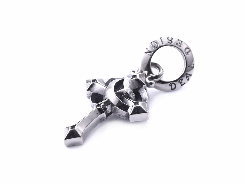 Deal Design Fake Layered Cross Pendant