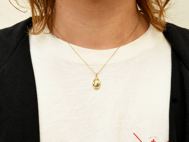 Tiny Mirror Bug Pendant