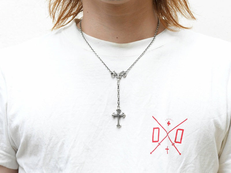 Lily Wave Rosary Pendant