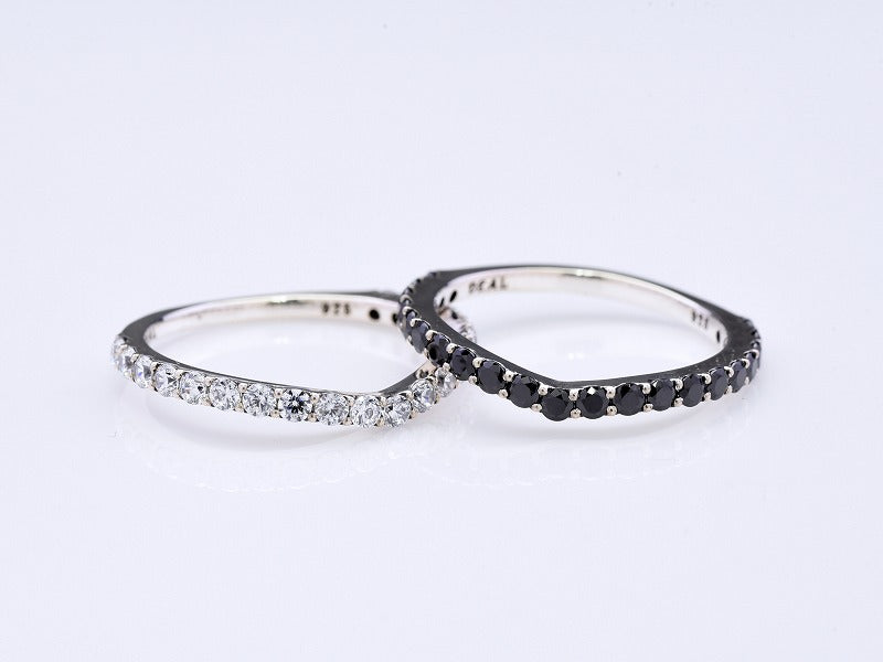 Deal Design Line Seagull Stone Ring