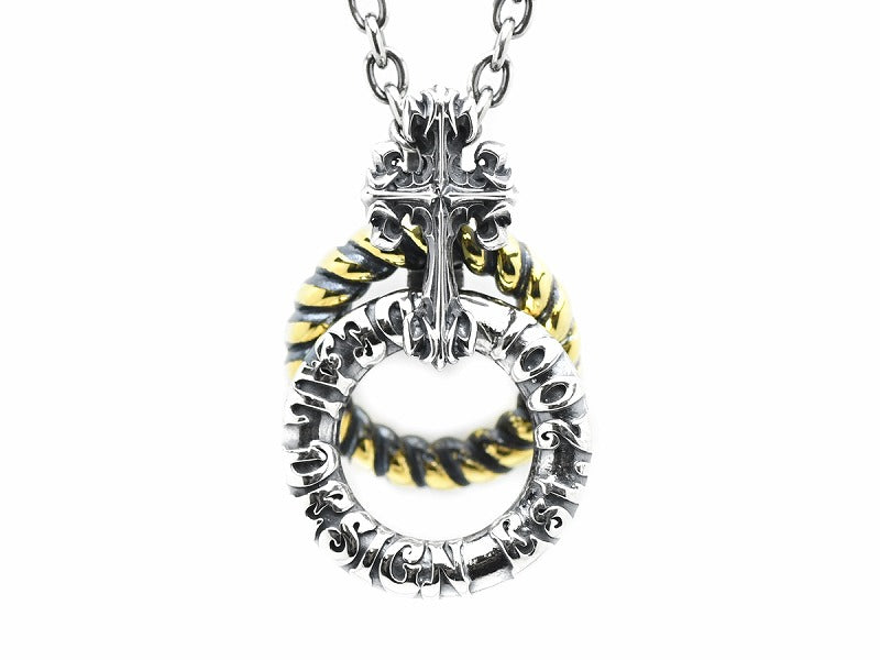 Double Knocker Cross Pendant