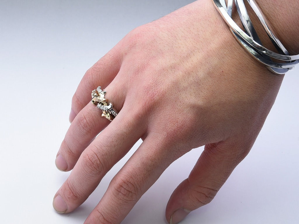 Deal Design Gimmel Ring Mix-type
