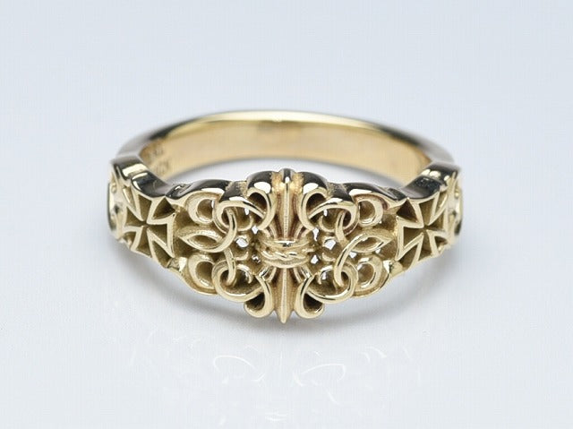 Deal Design Fine Gate 10K Gold Ring