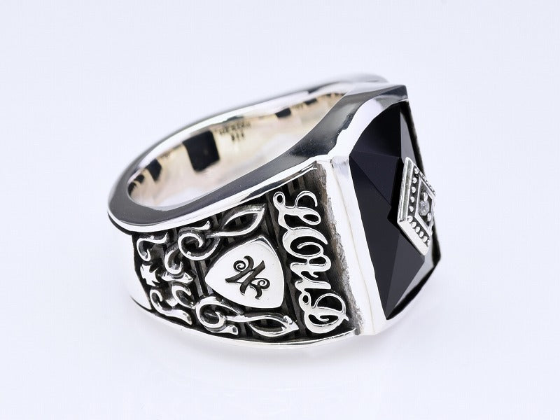 Burnish College Ring