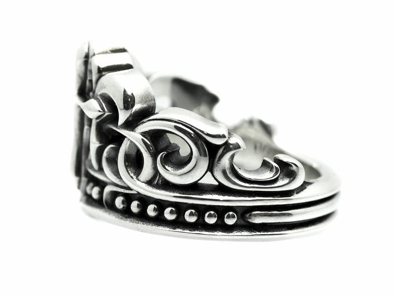 Melt Crown Wide Ring