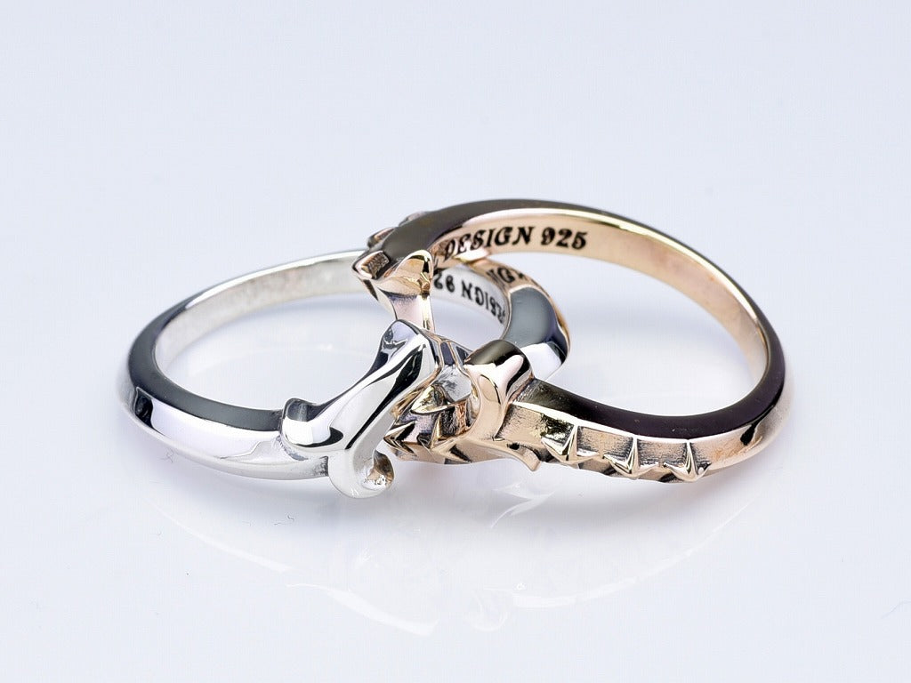Deal Design Gimmel Ring with Star