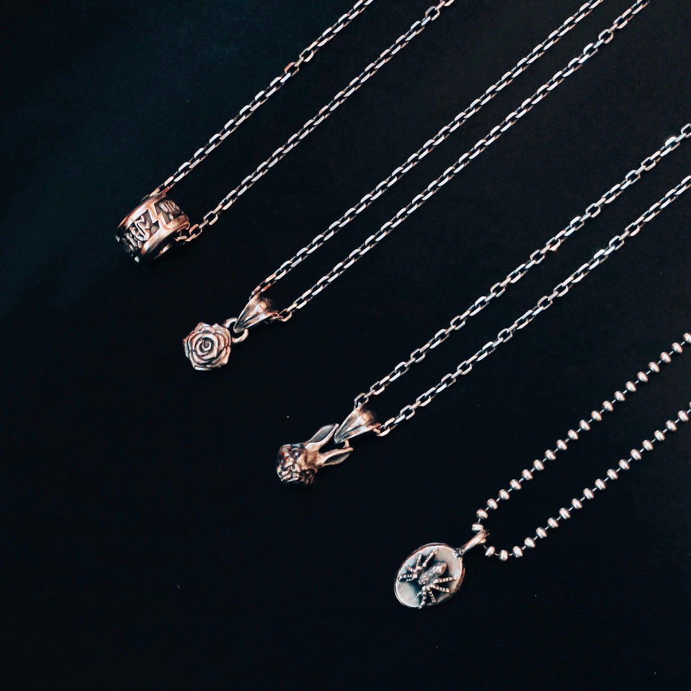Spider Charm ( With SV Chain )