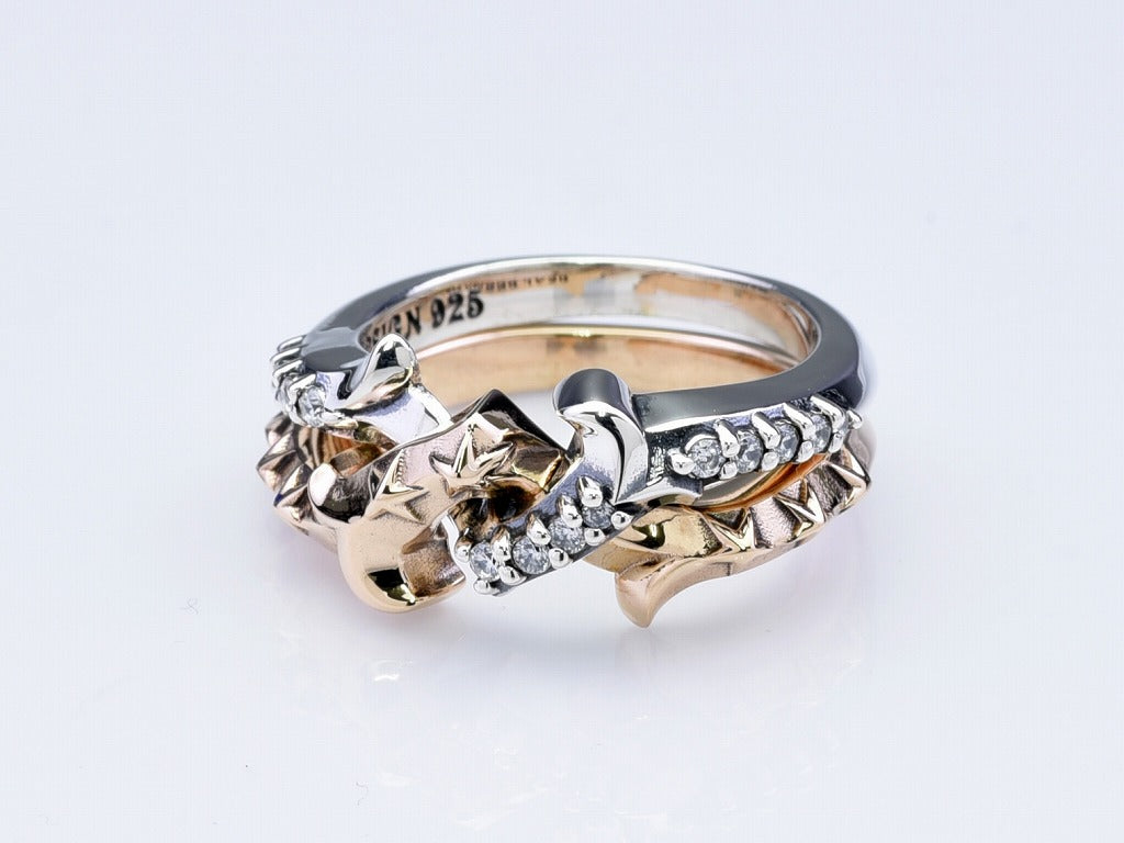 Deal Design Gimmel Ring Mix-type