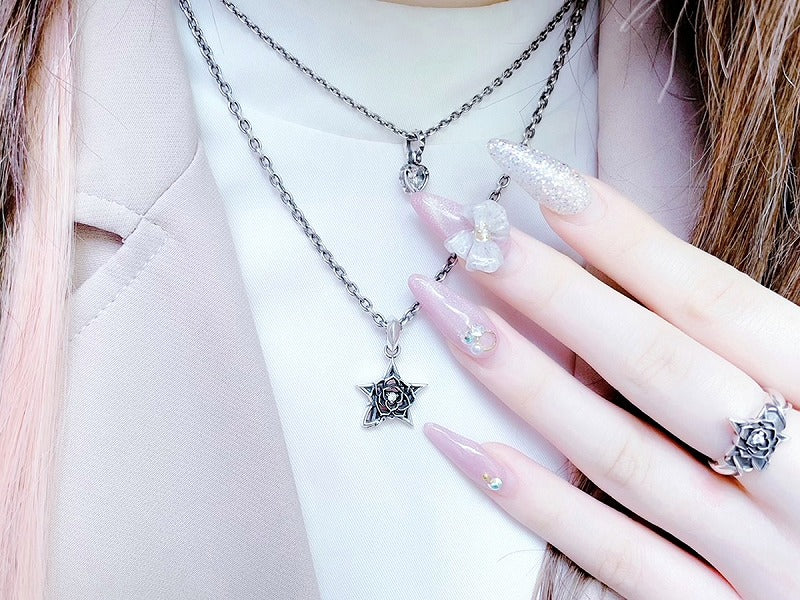 Star Rose Pendant