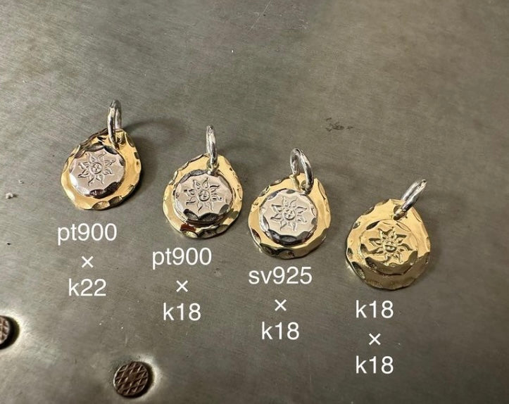 Albatory 18Kt Gold Silver Point Metal Top S