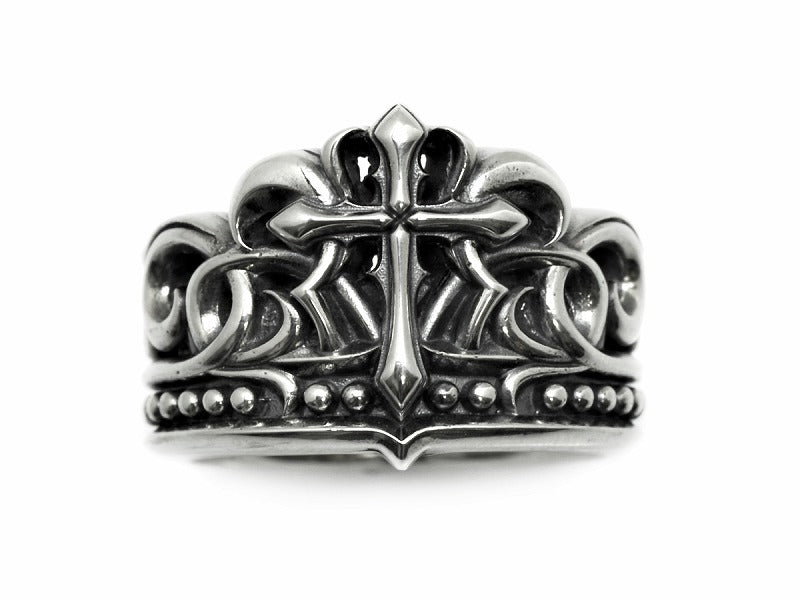 Melt Crown Wide Ring