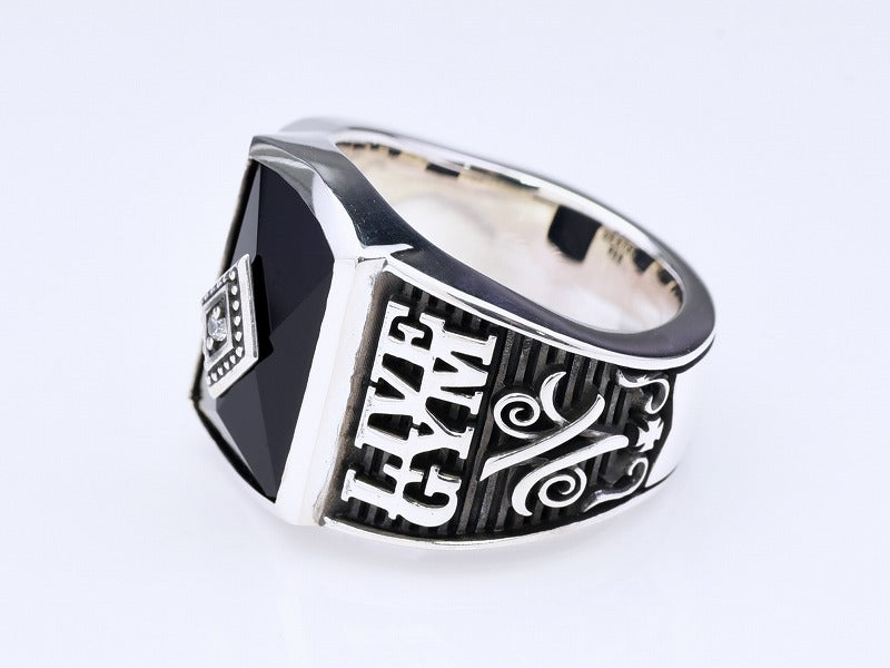 Burnish College Ring