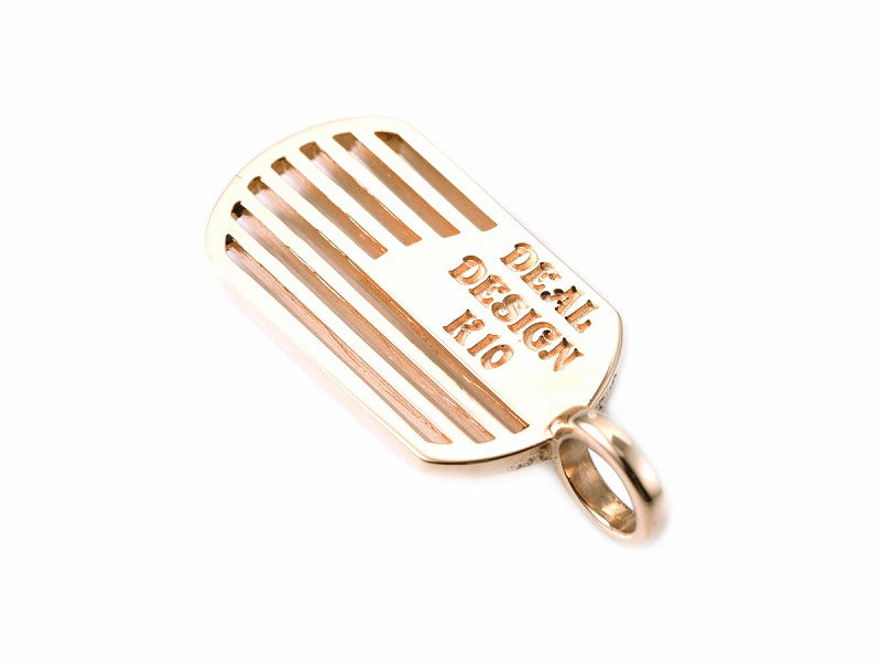 Cross & Stripes : K10 Pendant