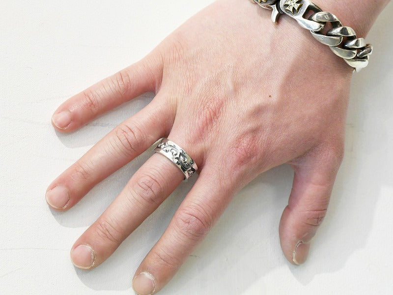 Deal Design Double Floral Ring set