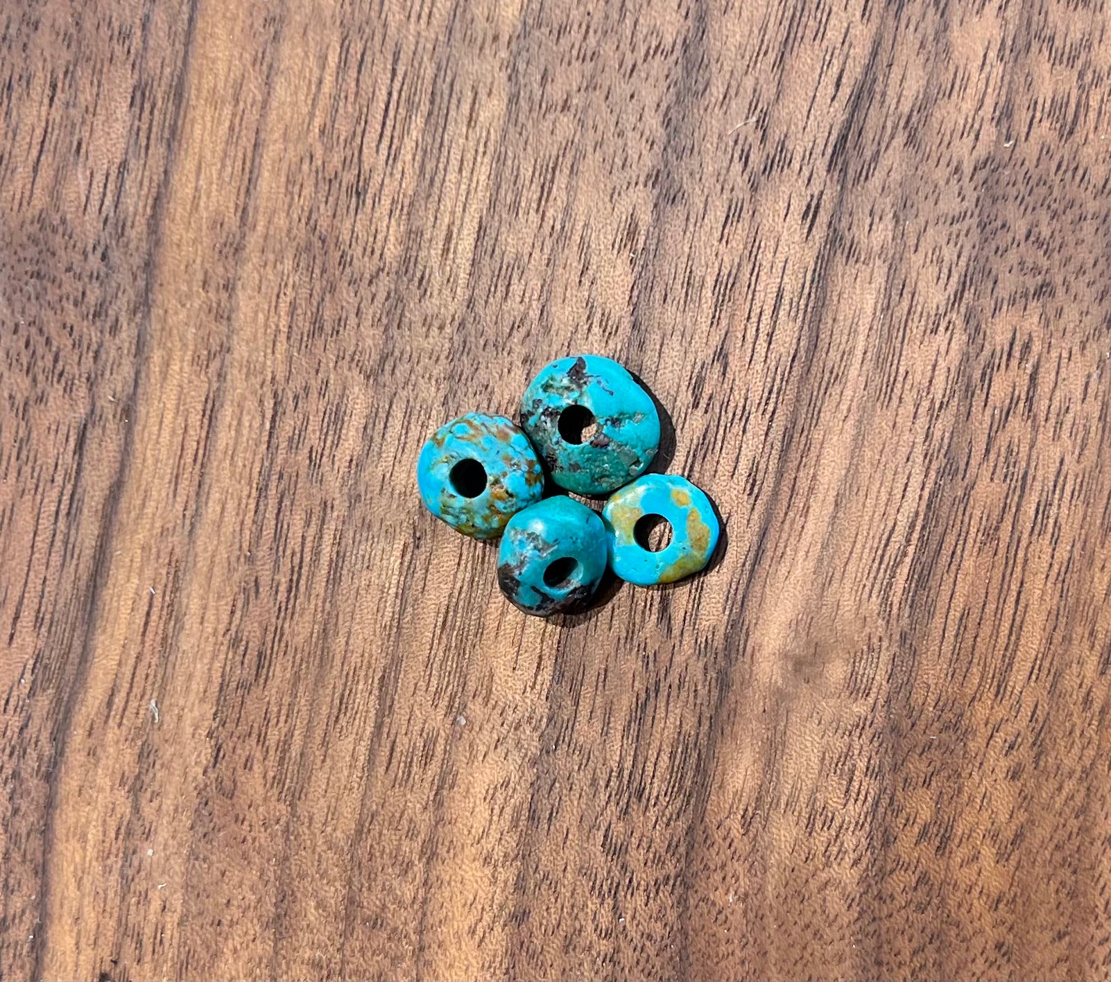 U.S Turquoise Irregular Beads