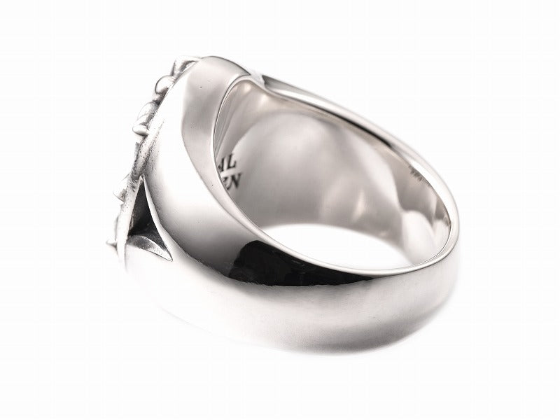 Oval Signet wide Ring