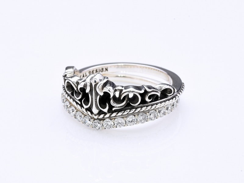 Deal Design Line Seagull Stone Ring