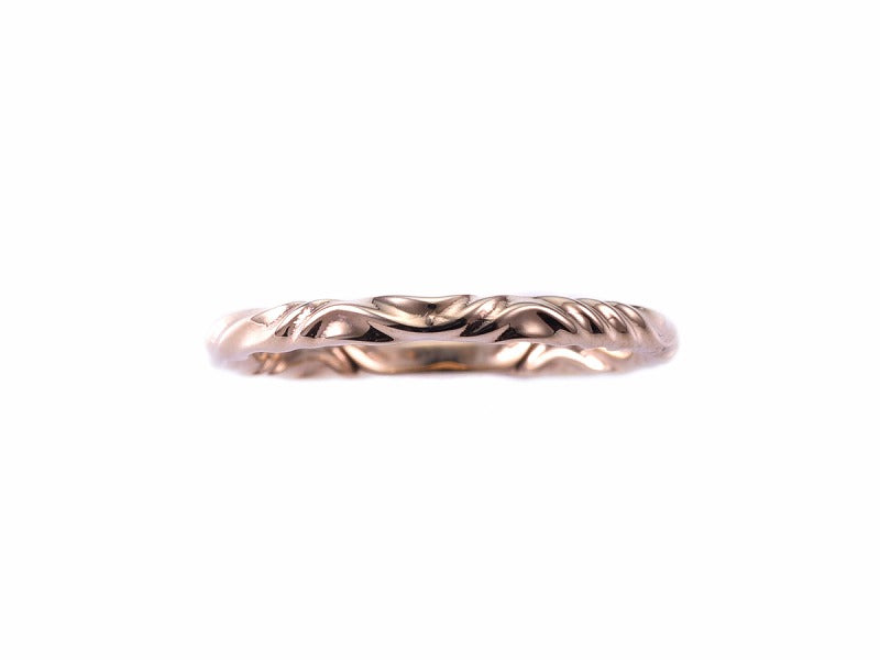 Deal Design Reverse Twist 2mm 10K Gold Ring