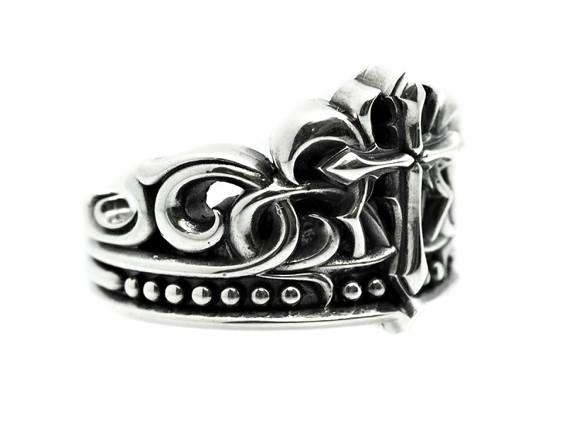 Melt Crown Wide Ring