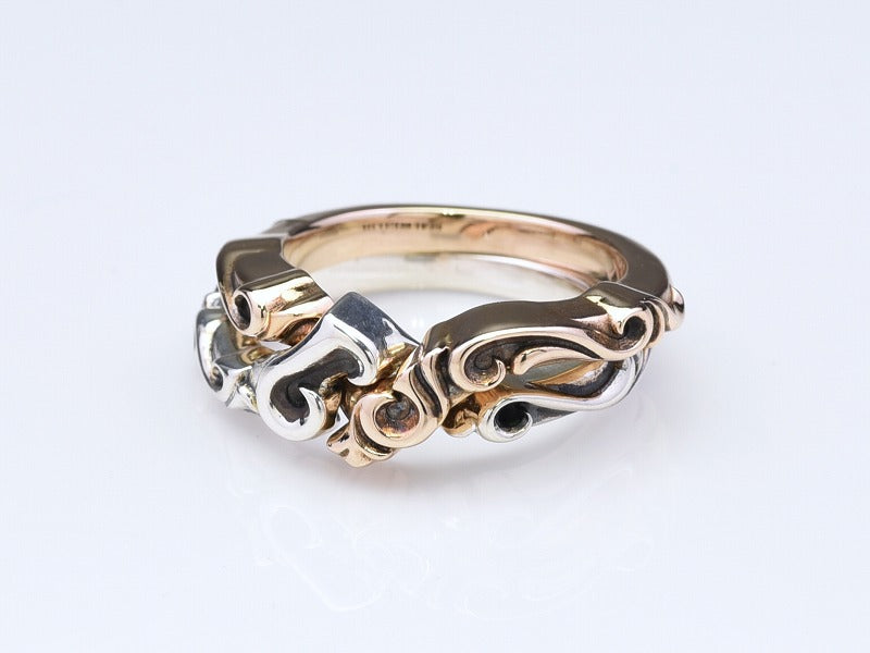 Deal Design Spade Gimmel Ring