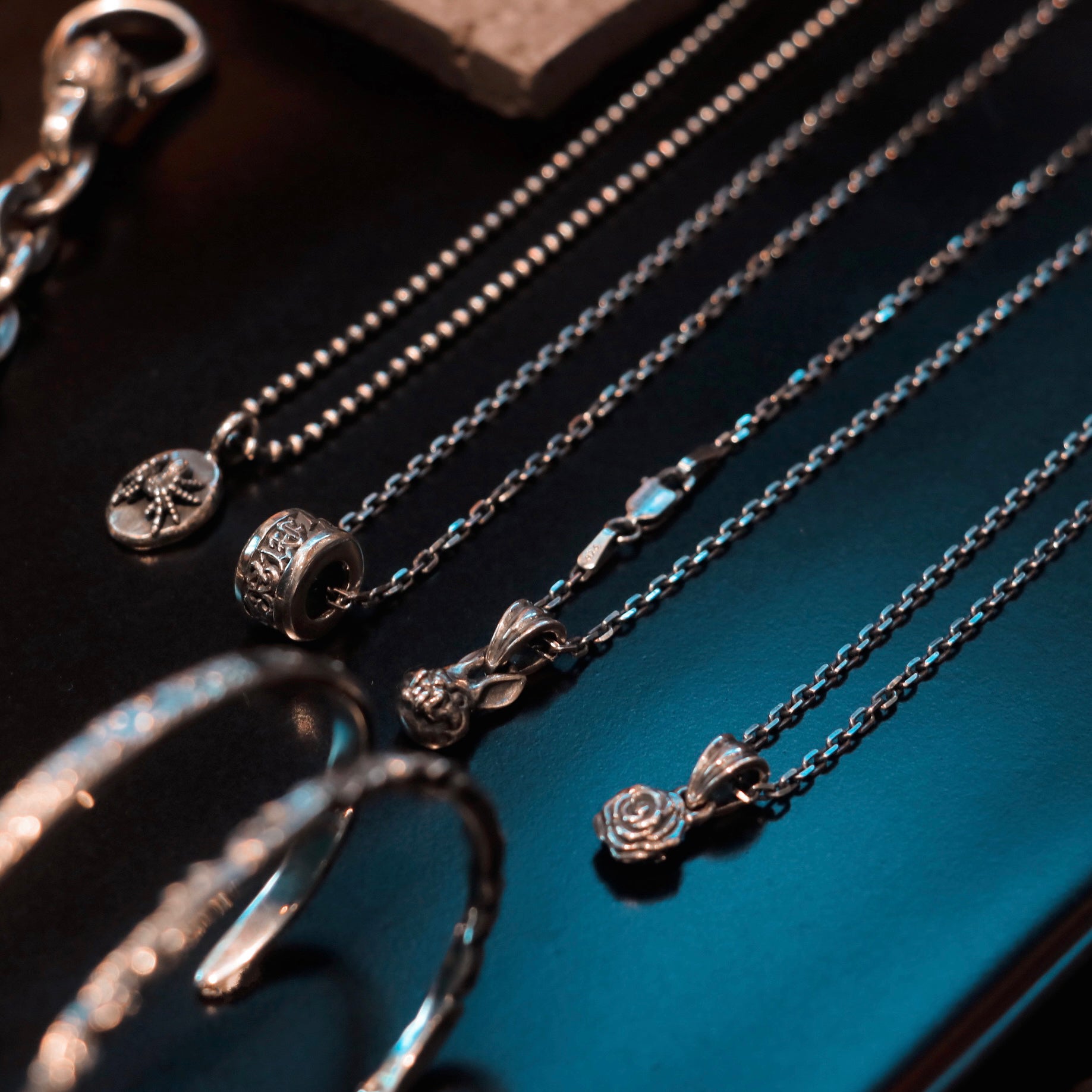 Spider Charm ( With SV Chain )