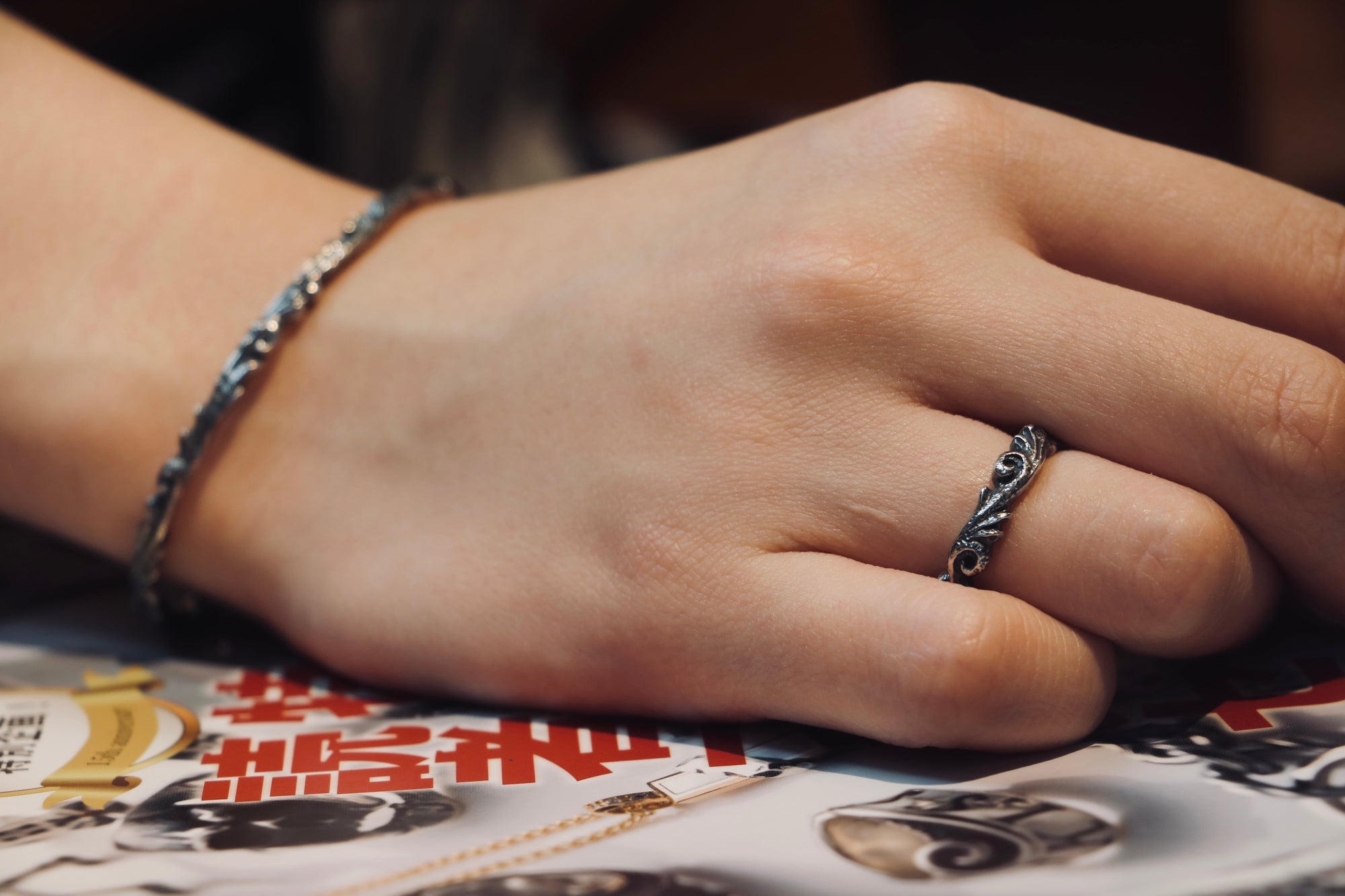 Mad Cult Old Arabesque Ring S