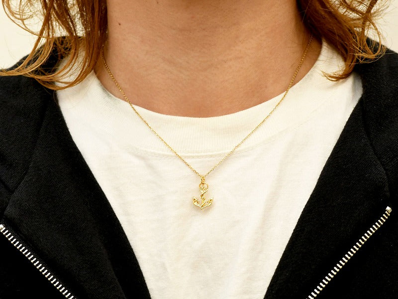 Tiny Build Anchor Pendant