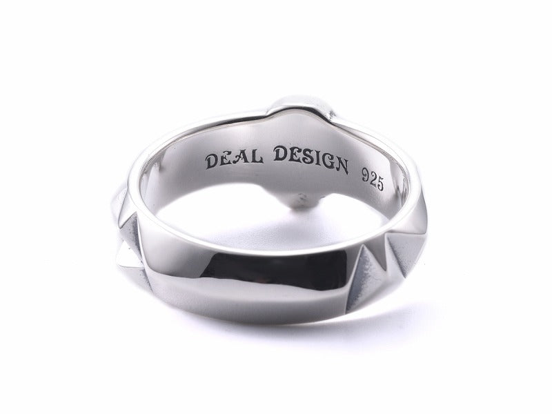 Deal Design Mirror Skull Ring
